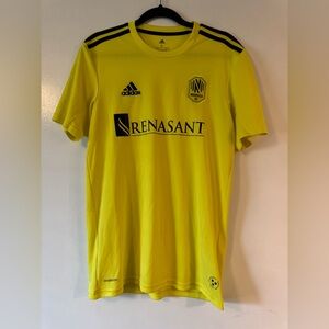Adidas Nashville SC Home Jersey Yellow MLS Soccer